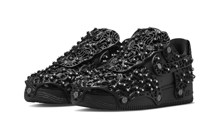 Nike Air Force 1 Low Obuv Swarovski Triple Černá – adidas nike